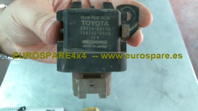 Relê das velas de incandescência 2861064110 Toyota
