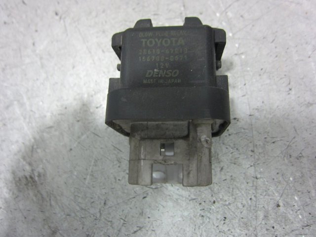 Relê das velas de incandescência 2861067010 Toyota