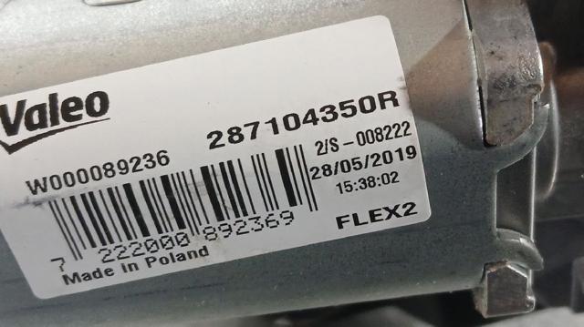 287104350R RENAULT Мотор стеклоочистителя заднего стекла купить в Сумы