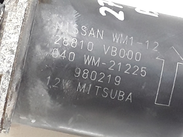 28810VB000 NISSAN Мотор дворников купить в Сумы