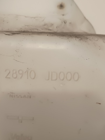 Tanque de fluido para lavador de vidro Nissan Qashqai 1 J10