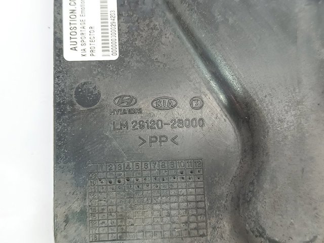 291202S000 HYUNDAI Защита двигателя правая купить в Ровно