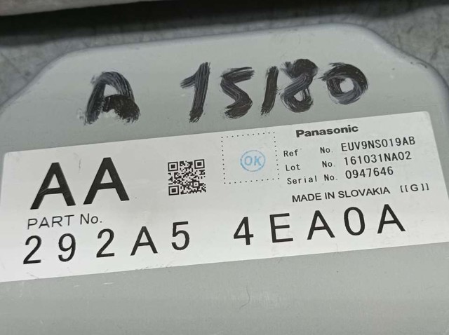 292A54EA0A RENAULT Модуль управления камерой купить в Черновцы