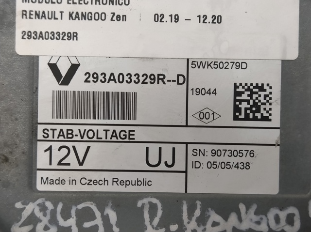 RENAULT 293A03329R Аккумулятор в наличии Хмельницкий