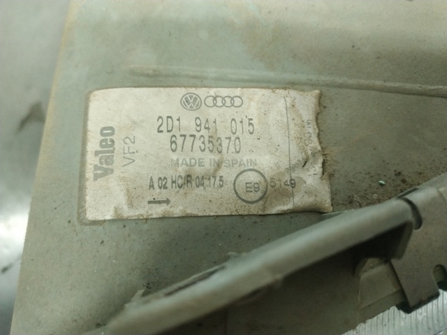 VAG 2D1941015 Фара левая в наличии Павлоград