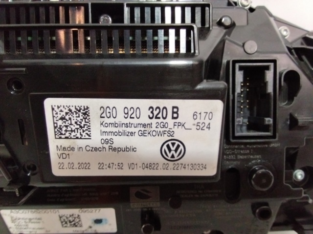 2G0920320B VAG купить в Черновцы