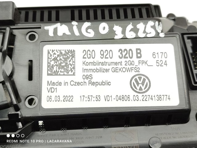 VAG 2G0920320B в наличии Кривой Рог