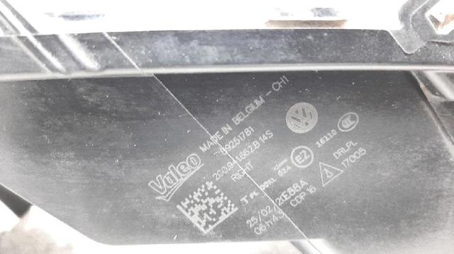 2G0941662B Фара противотуманная правая купить Украина