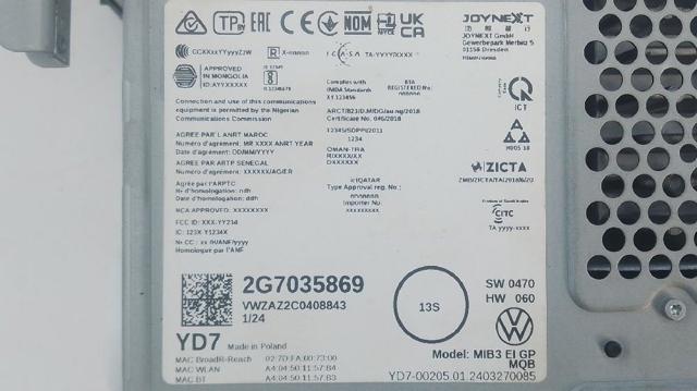 VAG 2G7035869 в наличии Николаев