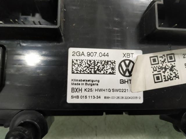 VAG 2GA907044 Блок управления кондиционером в наличии Украина