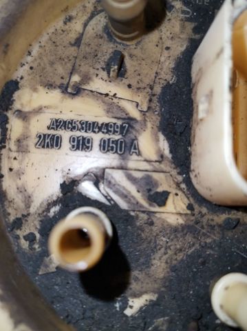 Módulo de bomba de combustível com sensor do nível de combustível 2K0919050A VAG