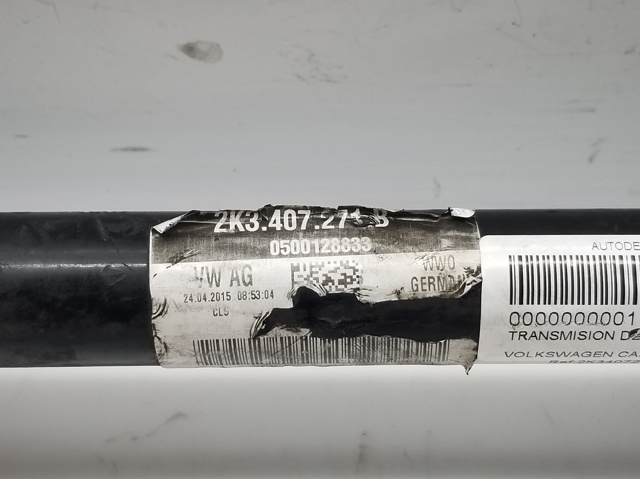 2K3407271B Левая полуось купить Павлоград