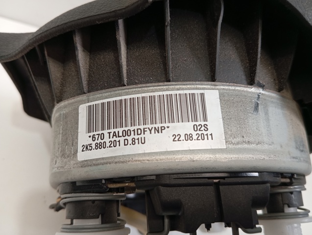2K5880201 VAG Подушка безопасности (AIRBAG) водительская купить в Ирпень
