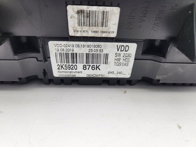 2K5920876K Панель приборов купить Черновцы