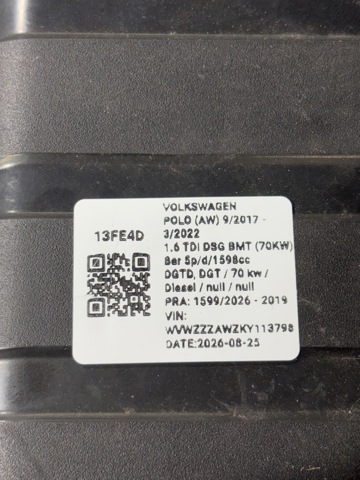 VAG 2Q0129607 в наличии Житомир