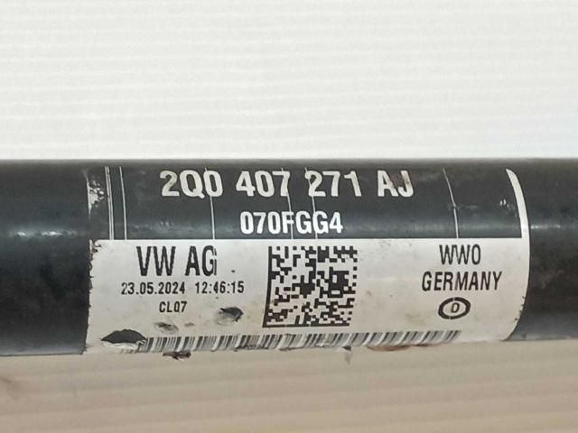 2Q0407271AJ VAG Левая полуось купить в Каменское