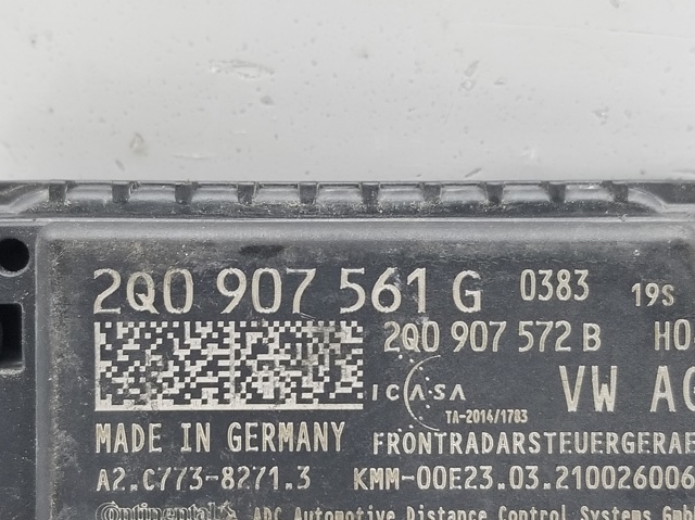 VAG 2Q0907561G Радарный датчик дистанции в наличии Ирпень