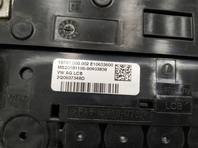 VAG 2Q0937548D Блок предохранителей в наличии Каменское