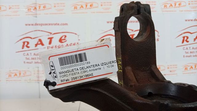 FORD 2S613K186AE Цапфа передняя левая в наличии Кривой Рог