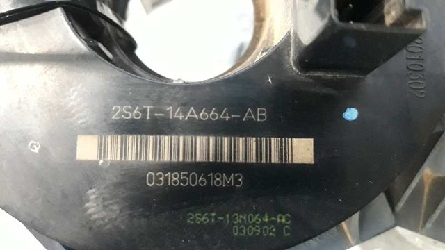 2S6T14A664AB Кольцо контактное, шлейф руля купить Черновцы