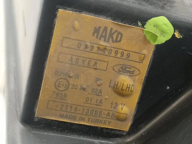 FORD 2T1413005AE Фара левая в наличии Каменское