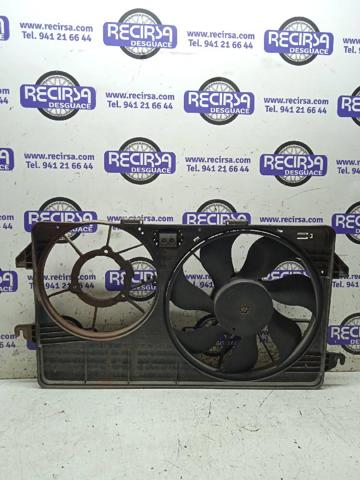 FORD 2T148C607HA Диффузор вентилятора в сборе с мотором и крыльчаткой в наличии Одесса