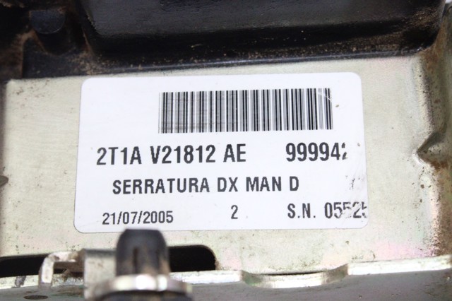 2T1AV21812AE FORD Замок двери передней правой купить в Ровно