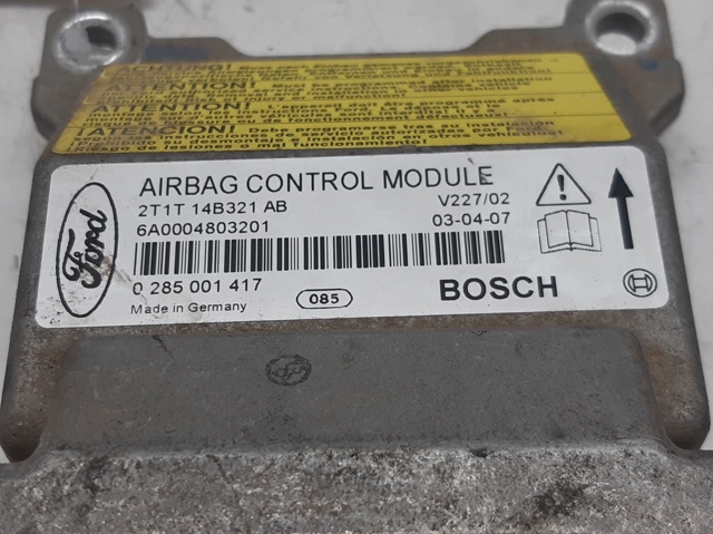FORD 2T1T14B321AB Модуль-процессор управления подушкой безопасности (ЭБУ AIRBAG) в наличии Запорожье