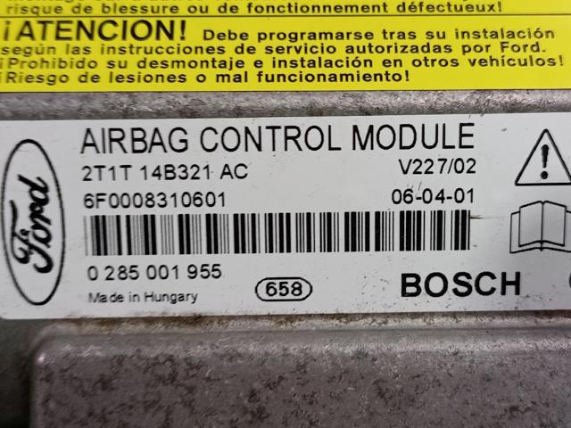 2T1T14B321AC FORD Модуль-процессор управления подушкой безопасности (ЭБУ AIRBAG) купить в Киев