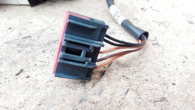 Espelho de retrovisão esquerdo Jaguar X-type CF1