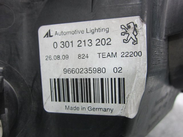 Pg 4x7 2004-2008 sdn/wgn lâmpada de cabeça lhd w / tampa rh elétrico w / motor 0301213202