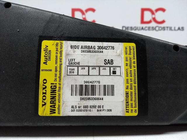 30642776 Подушка безопасности (AIRBAG) спинки сиденья левого купить Ровно