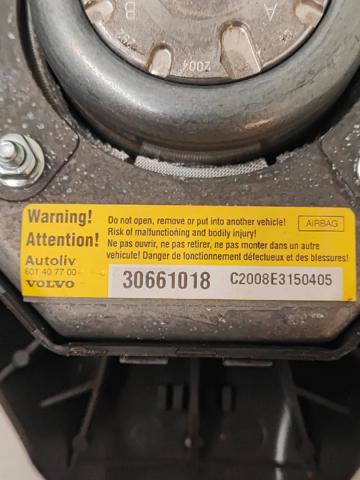 30661018 Подушка безопасности (AIRBAG) водительская купить Днепр