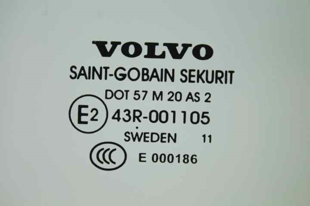 VOLVO 30674294 Стекло двери задней левой в наличии Житомир