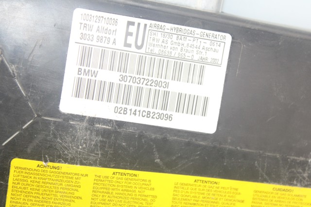 307037229031 BMW Подушка безопасности (AIRBAG) двери передней левой купить в Одесса