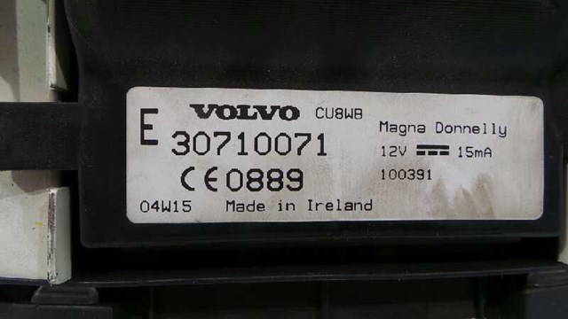 Painel de instrumentos para Volvo S40 II 1.6 D D4164T 30710071