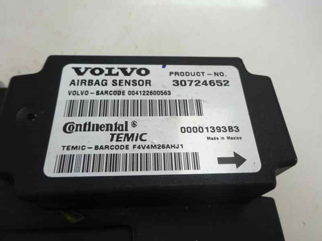 30724652 Модуль-процессор управления подушкой безопасности (ЭБУ AIRBAG) купить Винница