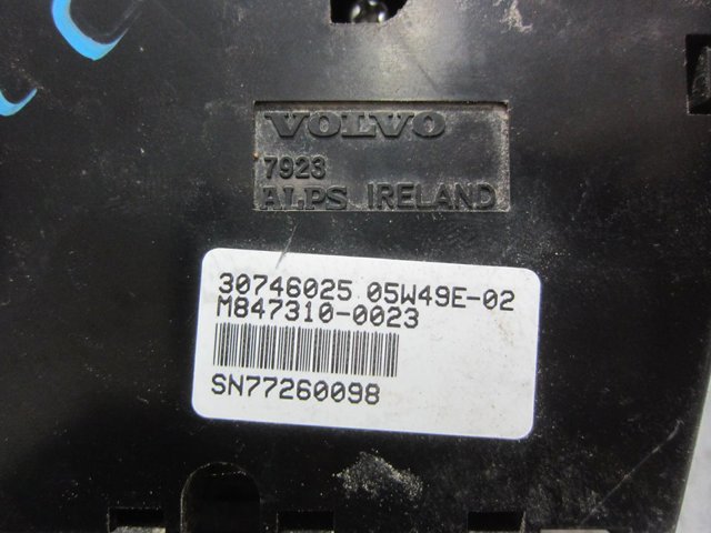 VOLVO 30746025 Блок управления режимами отопления/кондиционирования в наличии Кривой Рог