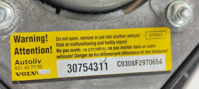 30754311 Подушка безопасности (AIRBAG) водительская купить Павлоград