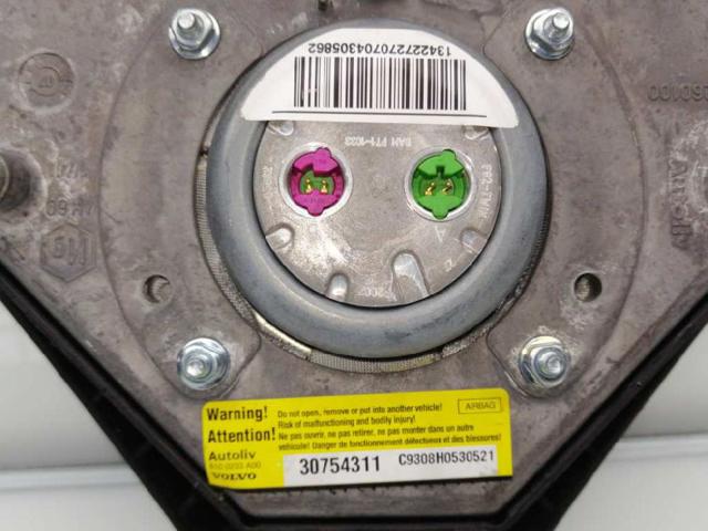 30754311 Подушка безопасности (AIRBAG) водительская купить Днепр