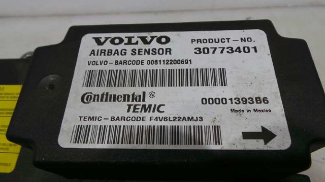 30773401 VOLVO Модуль-процессор управления подушкой безопасности (ЭБУ AIRBAG) купить в Черновцы
