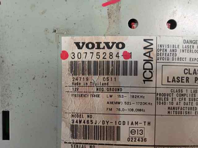 30775284 VOLVO Магнитола (радио AM/FM) купить в Днепр