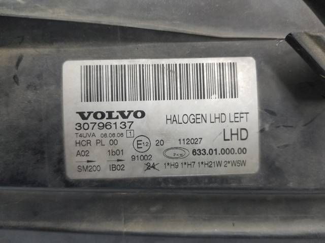 VOLVO 30796137 Фара левая в наличии Львов
