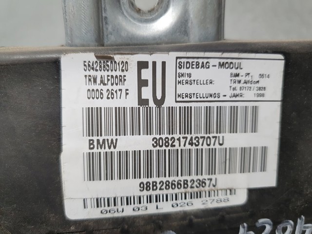 BMW 30821743707U Подушка безопасности (AIRBAG) двери передней левой в наличии Киев