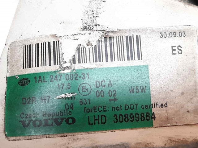 VOLVO 30899884 Левая фара в наличии Львов
