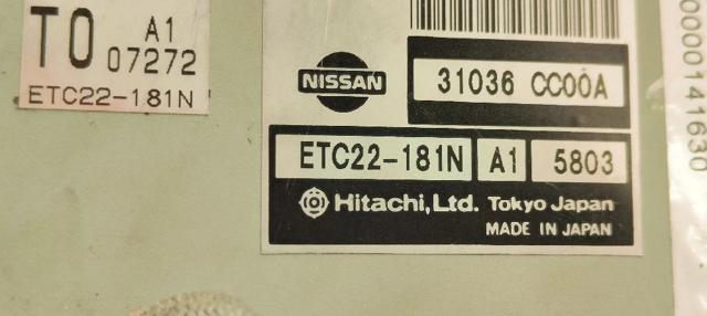 31036CC00A NISSAN Блок управления акпп купить в Черновцы