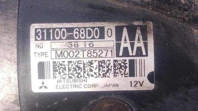 SUZUKI 3110068D0 Стартер в наличии Полтава