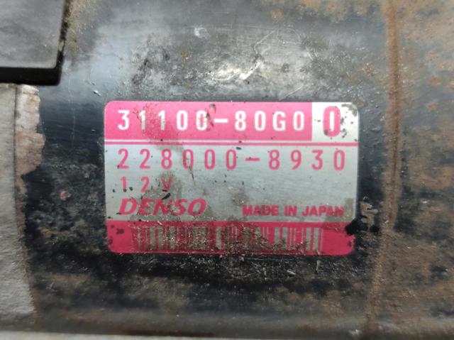 SUZUKI 3110080G00 Стартер в наличии Хмельницкий