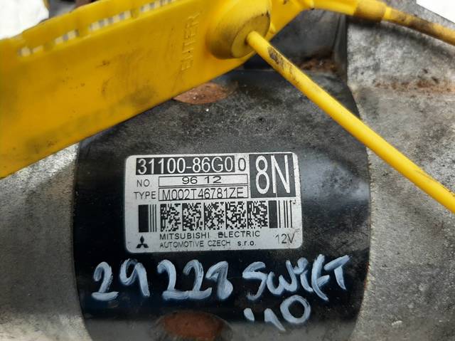 3110086G00 SUZUKI Стартер купить в Харьков