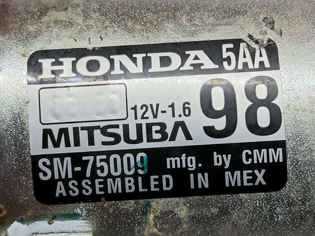 HONDA 312005AAA02 Стартер в наличии Черновцы